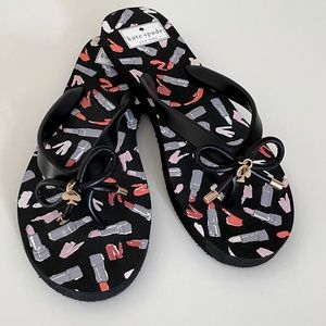 NEW Kate Spade flip flops
